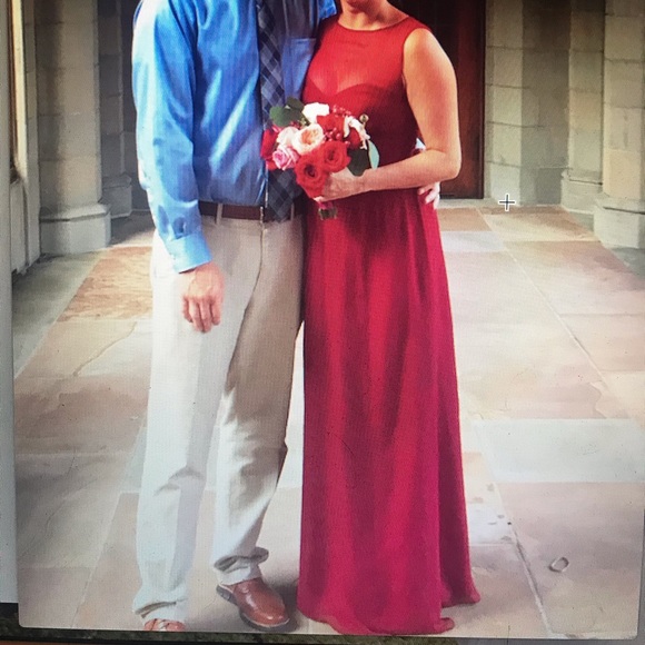 Amsale Bridesmaid Dress Style G849C - Picture 10 of 12